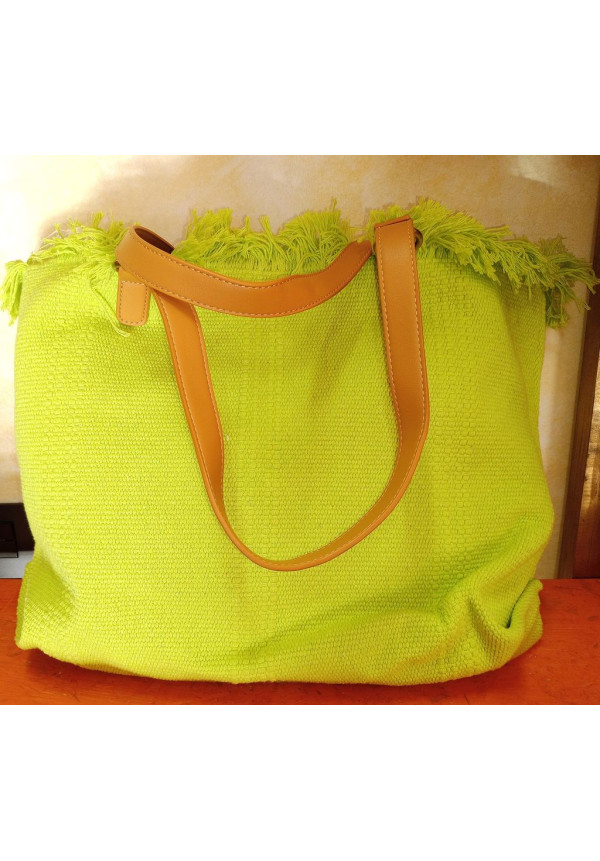 BOLSO SHOPPER GRANDE EN RAFIA