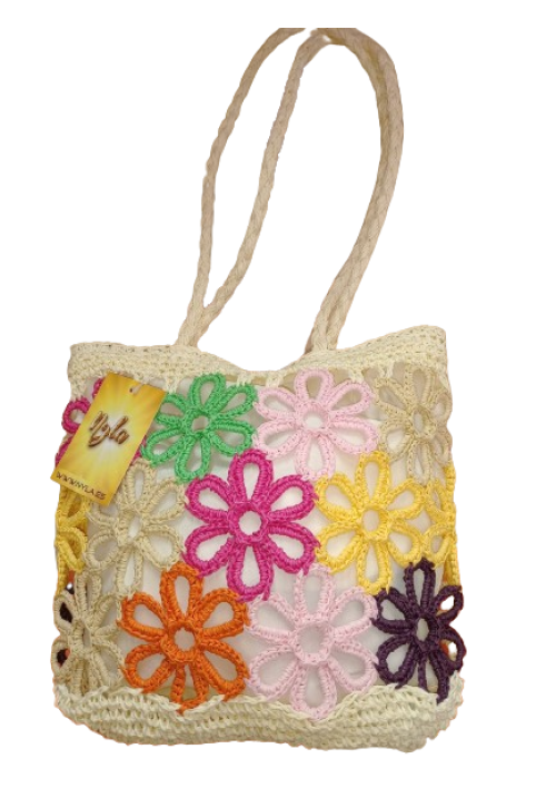 BOLSO FLORES MULTICOLOR